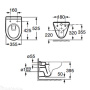 Унитаз подвесной Roca Victoria 34630300R