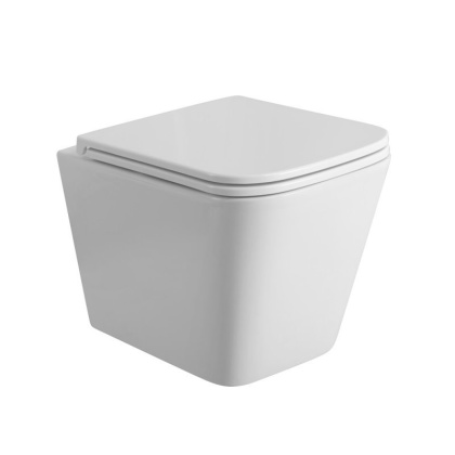 ARDENTE-TOR Чаша унитаза подвесного безободкового, смыв TORNADO P-trap BB520CH-TOR