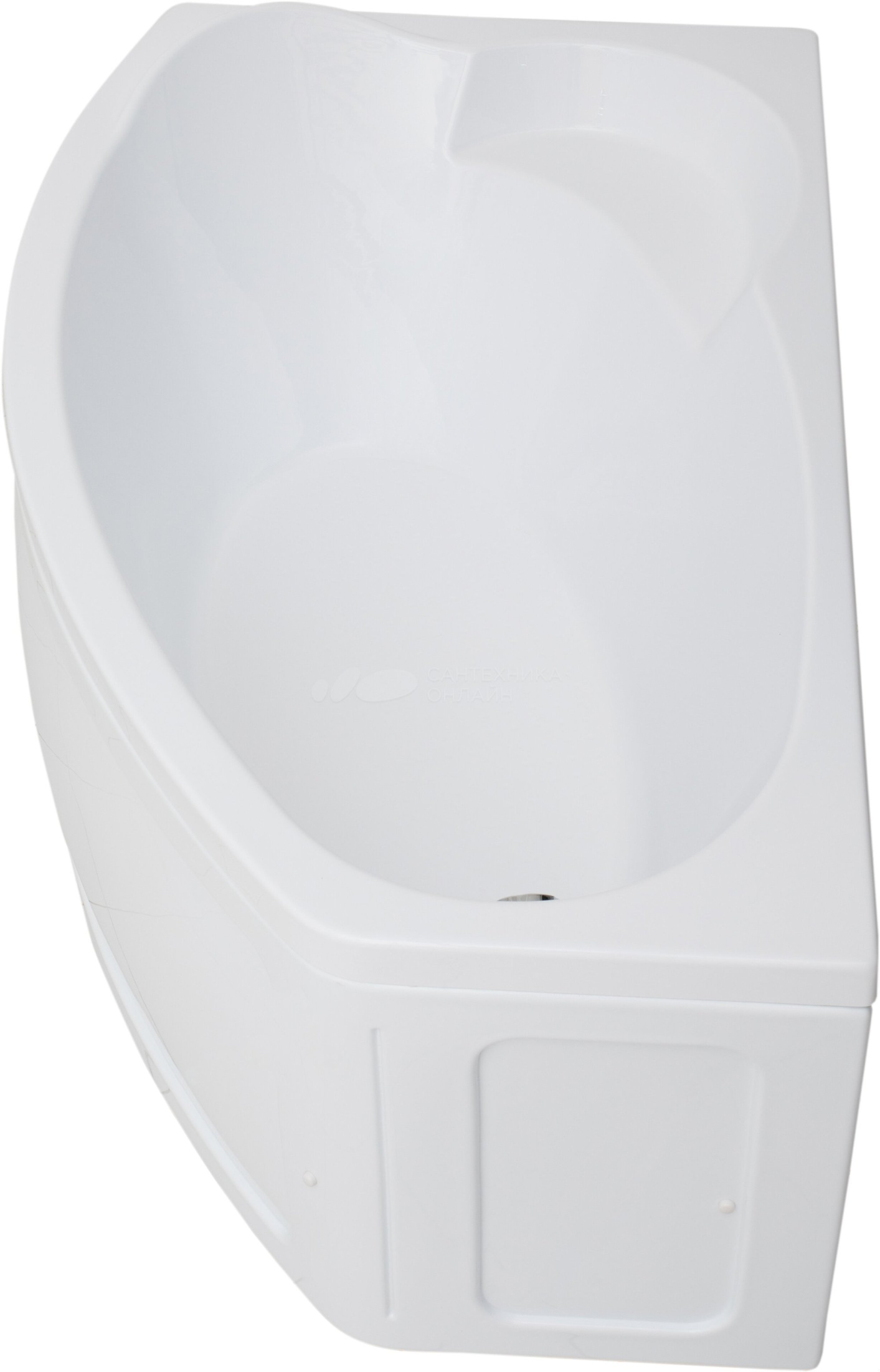 Акриловая ванна Aquanet Sofia 170x90 L (с каркасом)