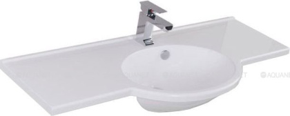 Раковина для тумбы Aquanet Лайн 120 marmite pernilla