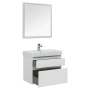 Мебель для ванной Aquanet Nova Lite 75 белый (2 ящика)