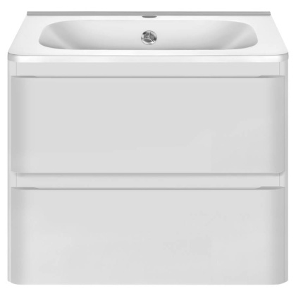 База под раковину Vico 600 подвесная, 2 выкатных ящика soft close, G.White