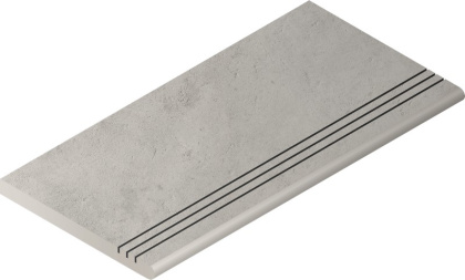 Сильвер Ступень Закруг.Грип 30X60 Сильвер Ступень Закруг.Грип 30X60