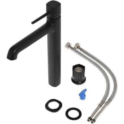 Смеситель для раковины Orange Karl M05-121b черный