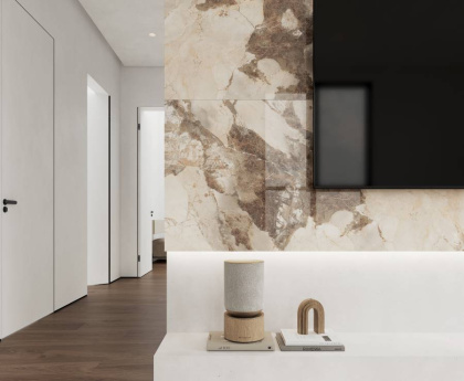Exence Beige Керамогранит бежевый 80х160 полированный