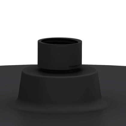 953050300 Gala верхний душ, квадрат, Черный