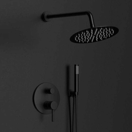 Душевой комплект Desire VSFW-1D1MB, встраиваемый, 2 режима, черный