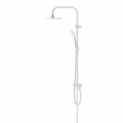 977000200 Jupiter, душ.система: верхн.душ 225 мм, ручн.душ 1 ф-ция 120 мм, штанга 1010 мм , Белый