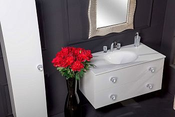 Тумба 100см*48 (52) WHITE 831-100-WH Boheme