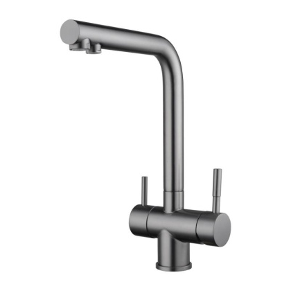 Смеситель для кухни со встроенным фильтром (краном) под питьевую воду Shevanik S468 S468T