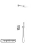 Термостатическая душевая система скрытого монтажа EXCELLENT Krotos AREX.SET.8045CR (хром)