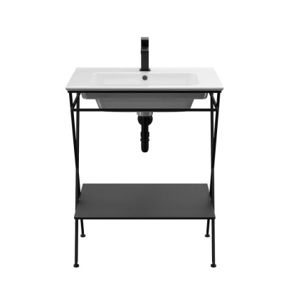 Металлическая структура PIANO Next напольная 65, черная матовая PIA.N.65\BLK