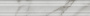 Бордюр Багет Монте Тиберио бежевый светлый глянцевый обрезной 40x7,3x2,7