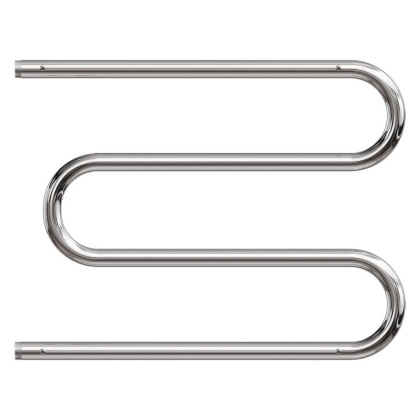 Полотенцесушитель водяной Point PN38665P 600x500 М-образный (1") с полкой, хром Полотенцесушитель водяной Point PN38665P 600x500 М-образный (1") с полкой, хром