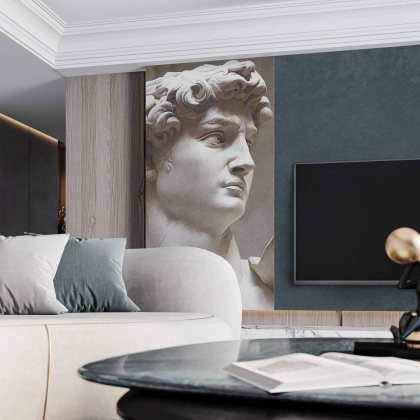 Ковер VT\B564\SG5918R Давид 2 серый (119,5см*238,5см*11мм) (1шт/2,85) матовый, м2