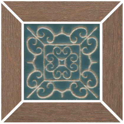 Вставка Тровазо наборный коричневый матовый 13x13x0,9 Вставка Тровазо наборный коричневый матовый 13x13x0,9