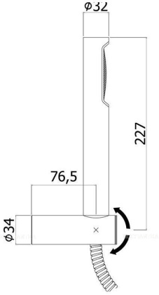 Душевой гарнитур Paffoni Birillo ZDUP054CR