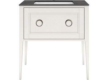 Тумба PLAZA Classic Neo напольная с ящиком 80, белая матовая PL.CN.80.1\WHT.M