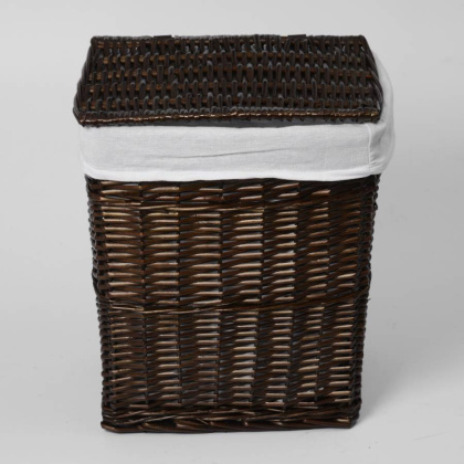 Isar WB-130-M Плетеная корзина для белья с крышкой