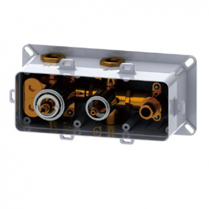 Термосмеситель встраиваемый RGW SP-44-01 205*125/хром 3- режима+ручной душ