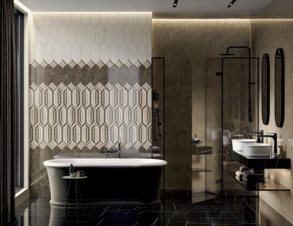 Декор настен. TOC003 Бикуш коричневый 9,8см*9,8см*9,2мм (1уп/27шт/0,26м2) глянцевый грань, шт Декор настен. TOC003 Бикуш коричневый 9,8см*9,8см*9,2мм (1уп/27шт/0,26м2) глянцевый грань, шт