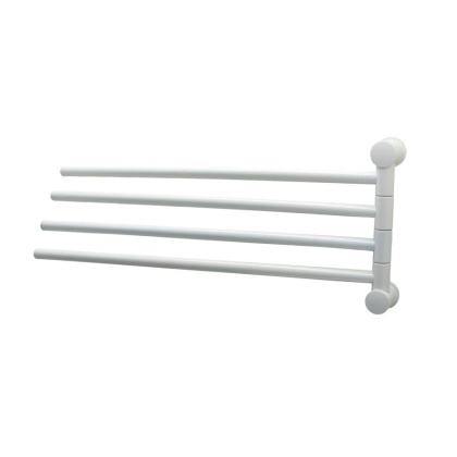 K-1034WHITE Держатель полотенец четверной