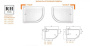 Акриловый поддон CEZARES TRAY-A-RH-100/80-550-15-W-R Акриловый поддон CEZARES TRAY-A-RH-100/80-550-15-W-R