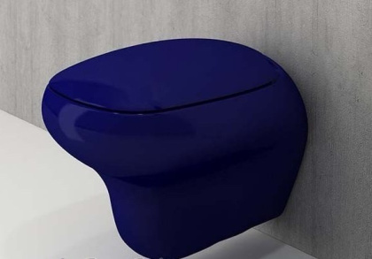 Крышка-сиденье для унитаза Bocchi Fenice A0327-010 синее, шт