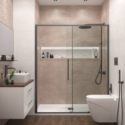 Керамическая плитка Creto Плитка Loft Taupe W M 30х90 R Satin 1 Керамическая плитка Creto Плитка Loft Taupe W M 30х90 R Satin 1