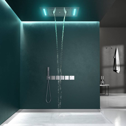 Душевая система Timo Petruma SX-5229/00SM скрытого монтажа, термостат, хром