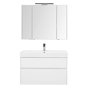 Мебель для ванной Aquanet Бруклин 100 белый