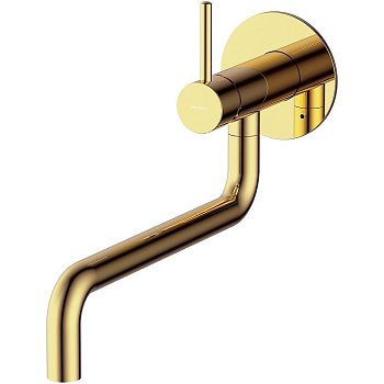 Смеситель для мойки скрытого монтажа OMNIRES Y Y1256GL (золото) Смеситель для мойки скрытого монтажа OMNIRES Y Y1256GL (золото)