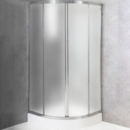 Душевой уголок BelBagno DUE-R-2-90-P-Cr