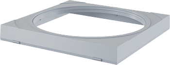 Вставка под водосточную трубу, комплект – серый Вставка под водосточную трубу, комплект – серый
