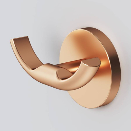 Двойной крючок для полотенец, розовое золото A85A35644 Двойной крючок для полотенец, розовое золото A85A35644