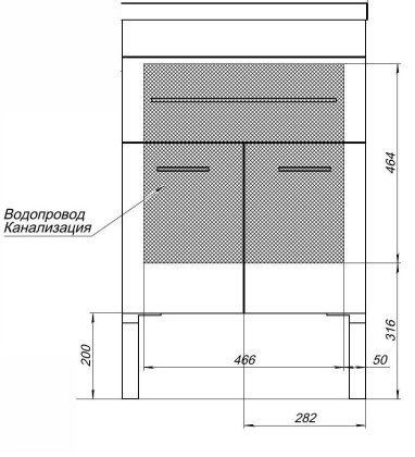 Тумба под раковину Aquanet Верона 58 белый (напольная 1 ящик 2 дверцы) Тумба под раковину Aquanet Верона 58 белый (напольная 1 ящик 2 дверцы)