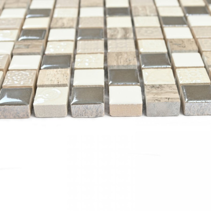 Мозайка натуральный камень Smoke  300*300 (11шт)), шт Мозайка натуральный камень Smoke  300*300 (11шт)), шт