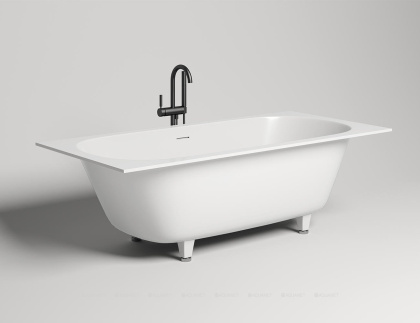 Ванна из литьевого мрамора Salini Ornella Axis Kit 190х90 103522M матовая Ванна из литьевого мрамора Salini Ornella Axis Kit 190х90 103522M матовая