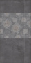 Керамогранит Турнель декорированный обрезной 80x80x0,9
