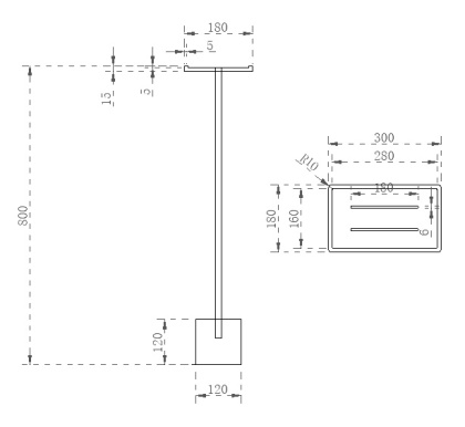 Стойка для ванной комнаты ABBER Stein AS1635 белая матовая Стойка для ванной комнаты ABBER Stein AS1635 белая матовая