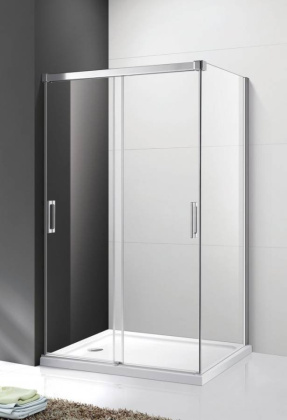 Душевой уголок TANDEM-SOFT-AH-2-120/80-P-Cr-L Условные размеры, мм:1200х800х1900 Габариты с диапазоном регулировок, мм:(1180-1190)х(780х810)х1900 Ширина входа, мм:455 