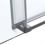 Душевой уголок Como Soft VSR-1CS1012CLGM, 1200*1000, вороненая сталь, стекло прозрачное