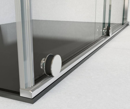 Душевой уголок Arno VSR-1A8015CL, 1500*800, хром, стекло прозрачное