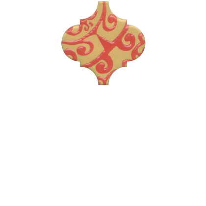 Декор OS\A39\65000 Арабески Майолика орнамент 6.5*6.5*7 (уп\26шт), шт