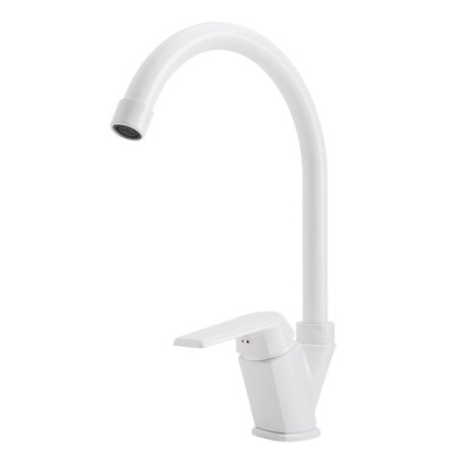 Смеситель для кухни OneLife P02-000w полимерный Смеситель для кухни OneLife P02-000w полимерный