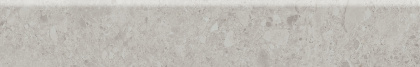 Плинтус Чеппо ди Гре серый светлый матовый обрезной 60x9,5x0,9