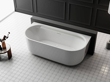 Ванна акриловая Vincea VBT-621B, 1700*800*580, цвет белый, слив-перелив в комплекте, белый