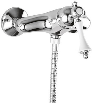 MARGOT-DM-BLC Смеситель для душа однорычажный, исполнение Bianco Lucido Cromo