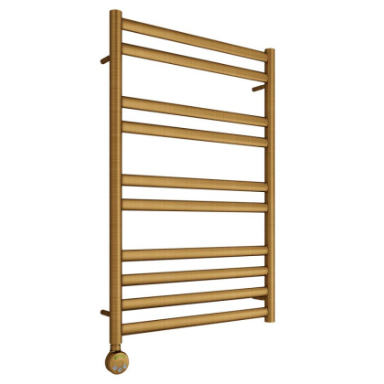 Полотенцесушитель электрический Lemark Status LM44810EBR П10 500x800, левый/правый, бронза