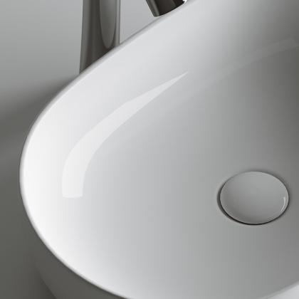 Умывальник чаша накладная овальная Element 600*415*135мм